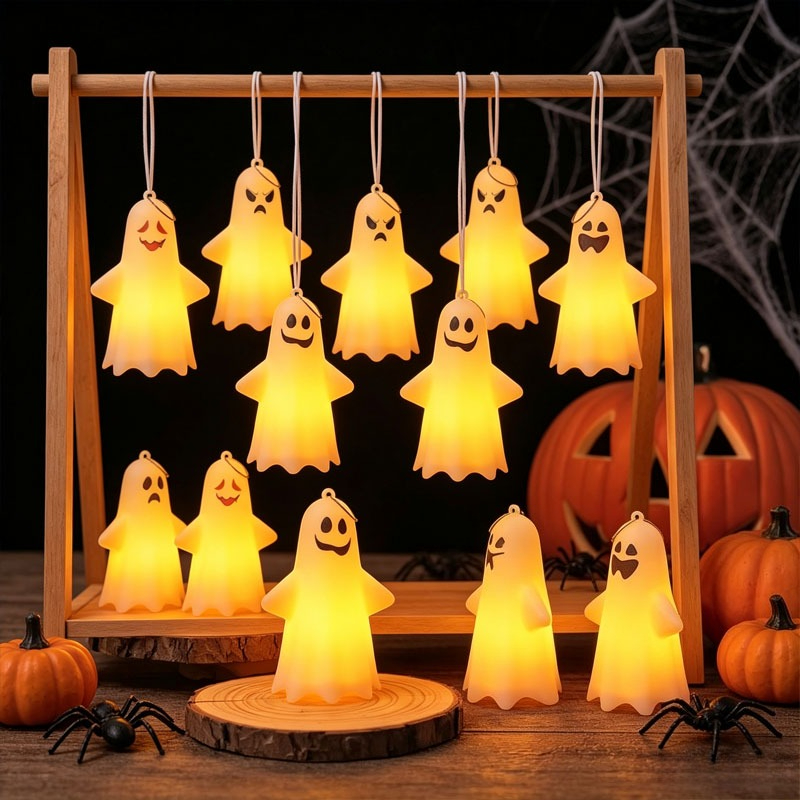 Pumpkin Lantern Halloween - فانوس شبح الهالوين المصغر المعلق مع