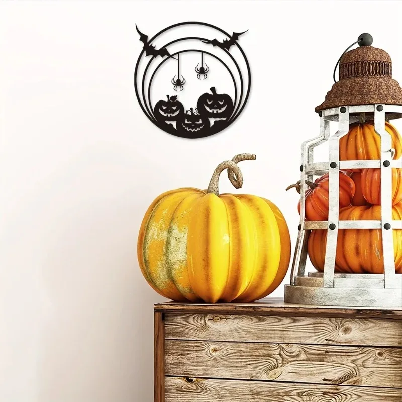 لوحة جدارية معدنية لعيد الهالو - مراجعة Spider Web Halloween Decoration وسعره