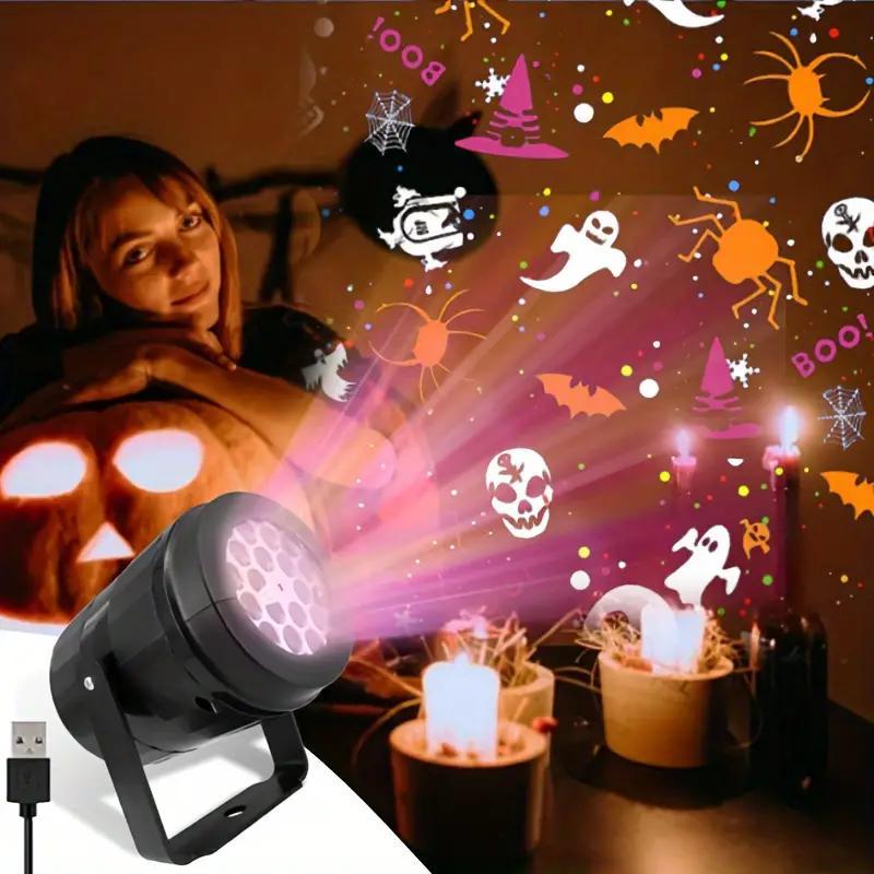 مصباح إسقاط LED للهالوين للاست - مراجعة Halloween Pumpkin Decor Led وسعره