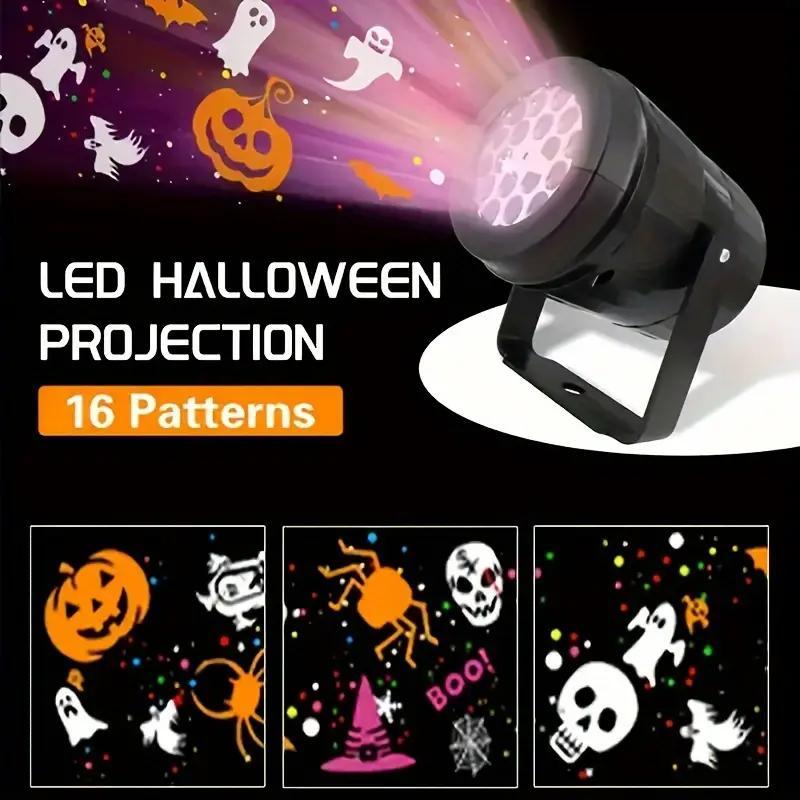 مصباح إسقاط LED للهالوين للاست - مراجعة Halloween Pumpkin Decor Led وسعره