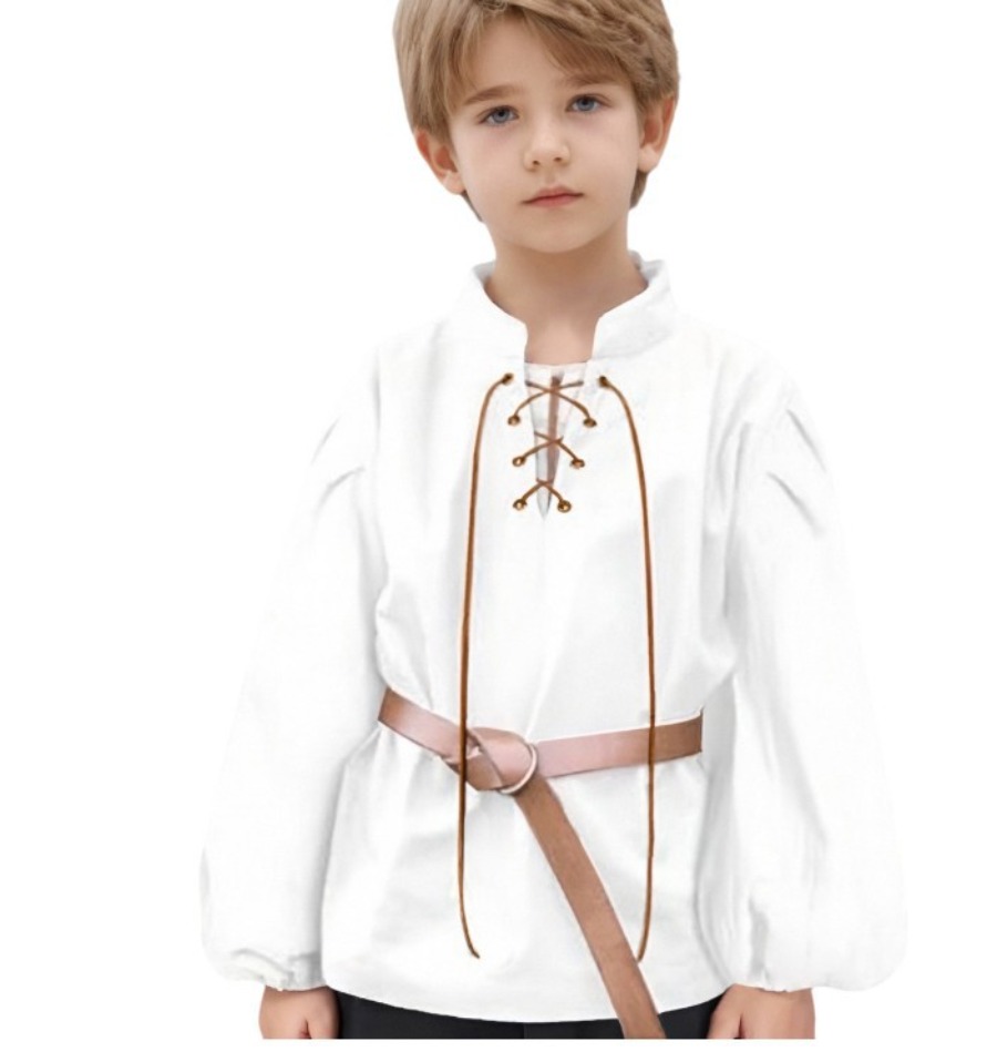 قميص قراصنة العصور الوسطى للأو - مراجعة Halloween Costume Kids وسعره
