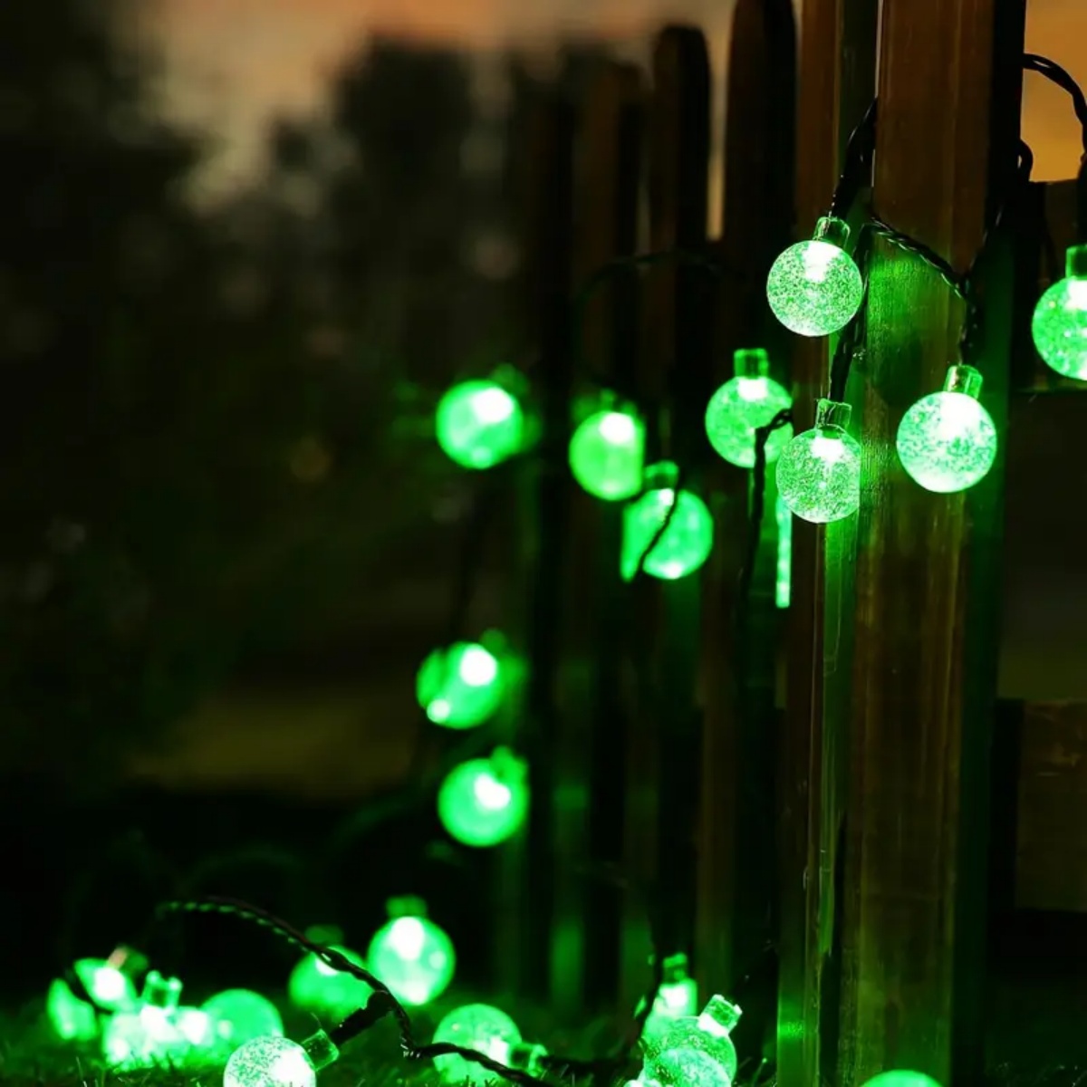 1 قطعة 12 متر 100 LED هالوين ا - مراجعة Halloween Led String Lights Orange وسعره