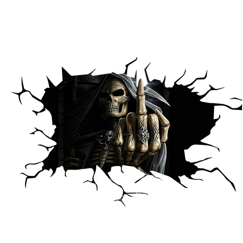 ملصقات سيارات هالوين بتصميم ال - مراجعة Halloween Skeleton Decoration وسعره