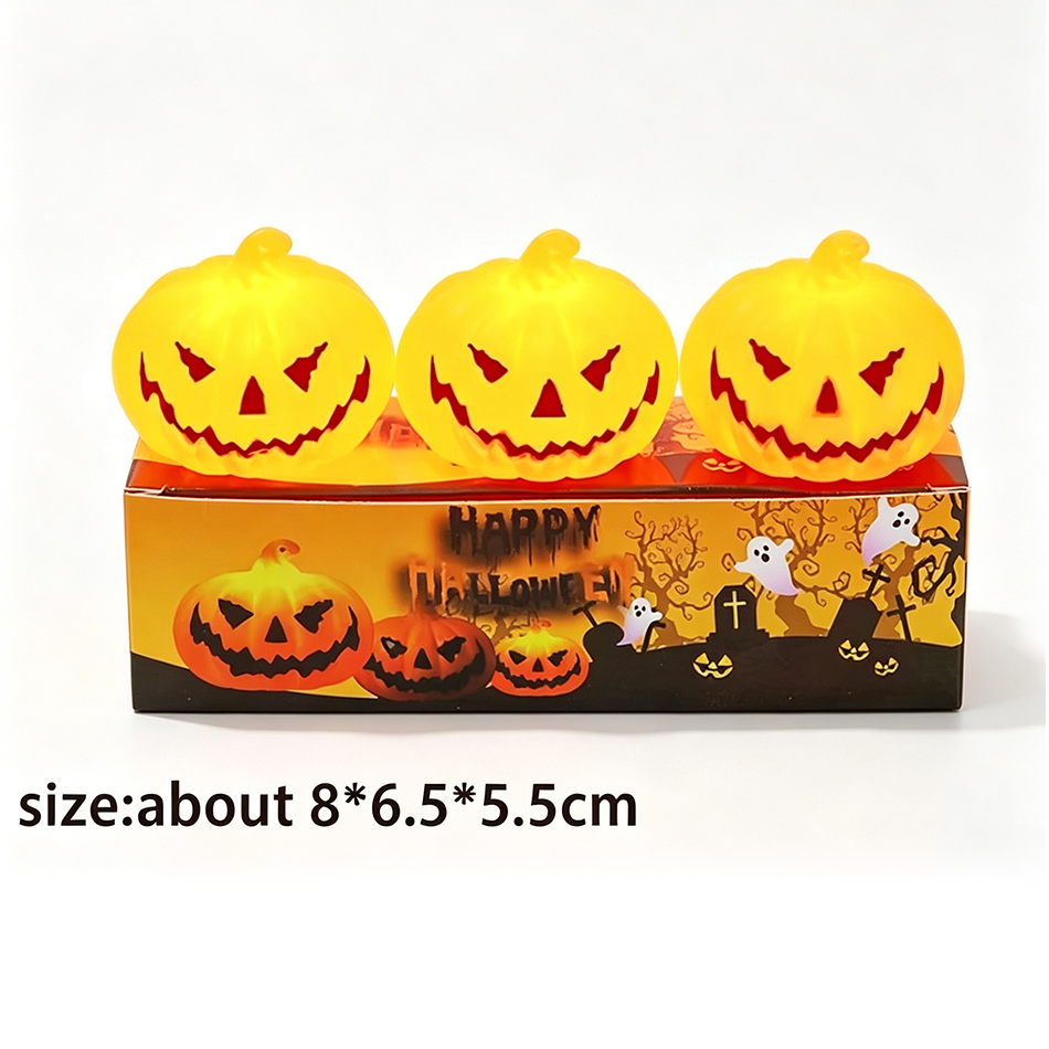 مصباح LED على شكل يقطينة، إضاء - مراجعة Halloween Pumpkin Decor Led وسعره