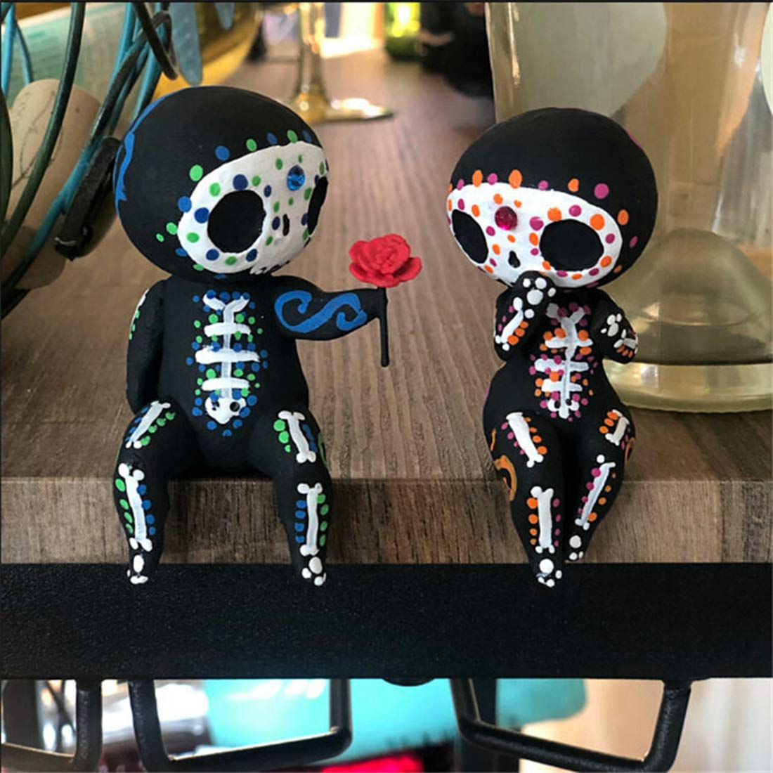 عيد الحب ديكور السكر الجمجمة ز - مراجعة Halloween Skeleton Decoration وسعره