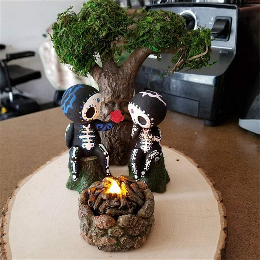 عيد الحب ديكور السكر الجمجمة ز - مراجعة Halloween Skeleton Decoration وسعره
